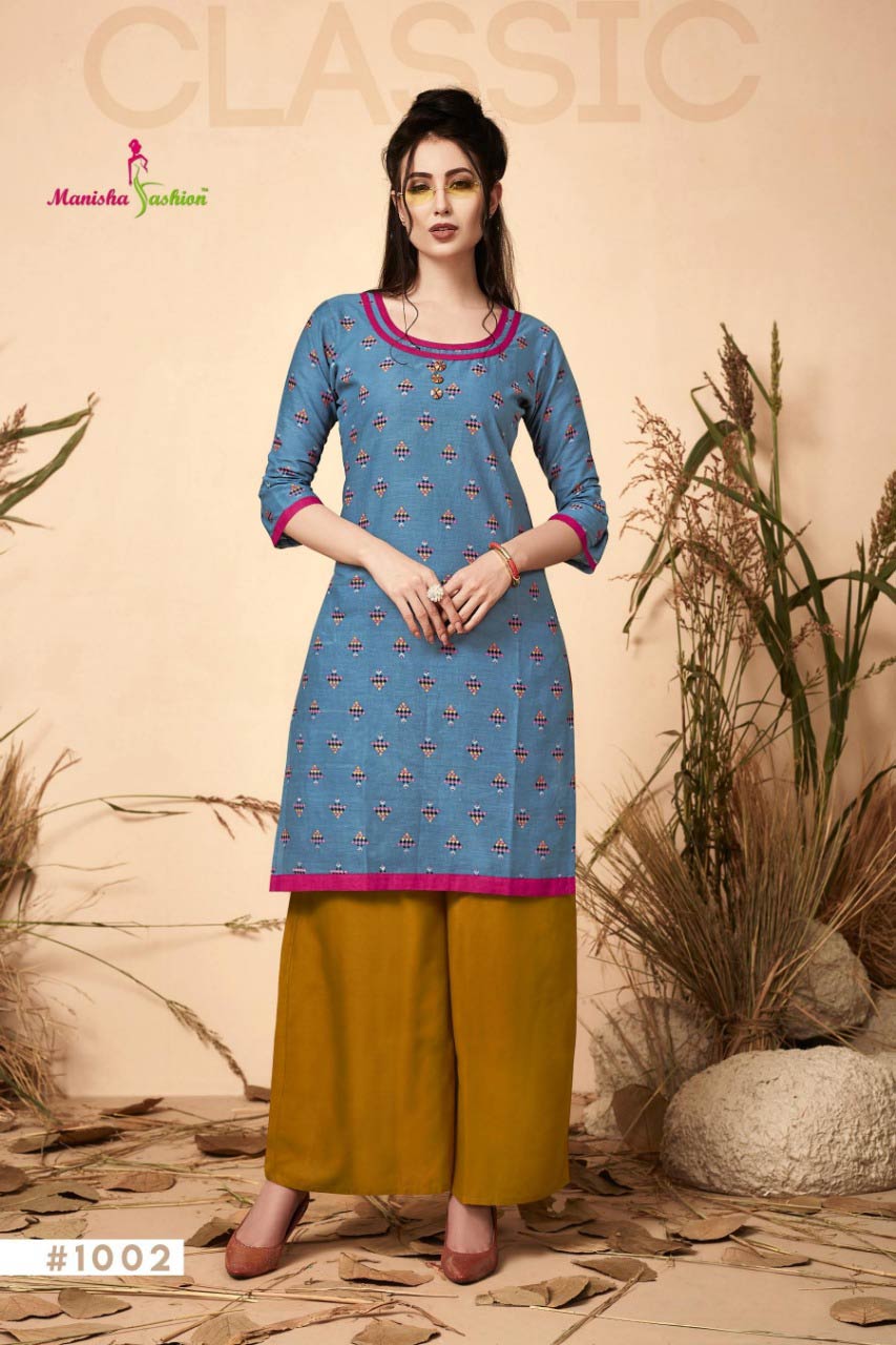 Melania Vol-1 Manisha Fashion Lawn Cotton Kurti Melania Vol-1 Manisha Fashion Lawn Cotton Kurti